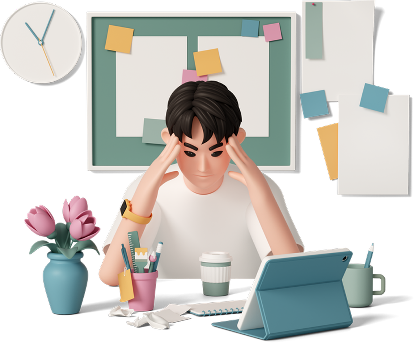 Ilustração Desafios